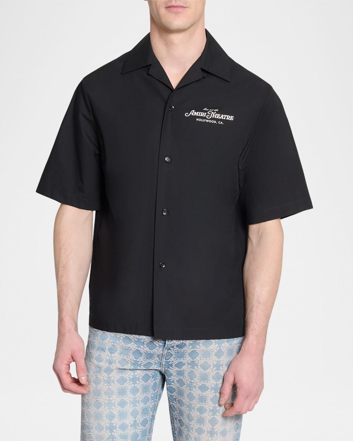 Mens Amiri Theatre Cotton Camp Shirt Product Image