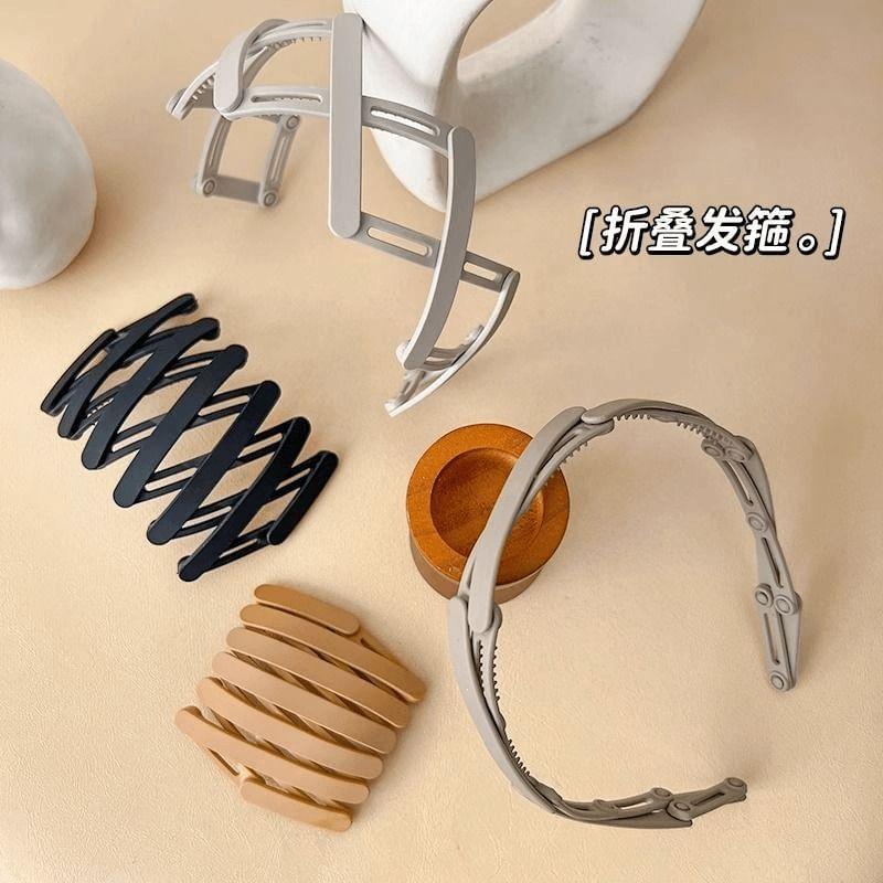 Plain Folding Headband Product Image