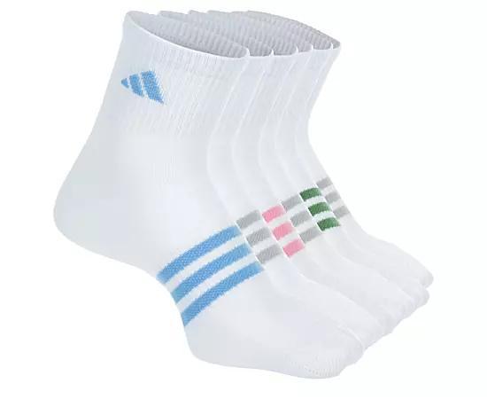 Adidas Womens Superlite Quarter Socks 6 Pairs Product Image