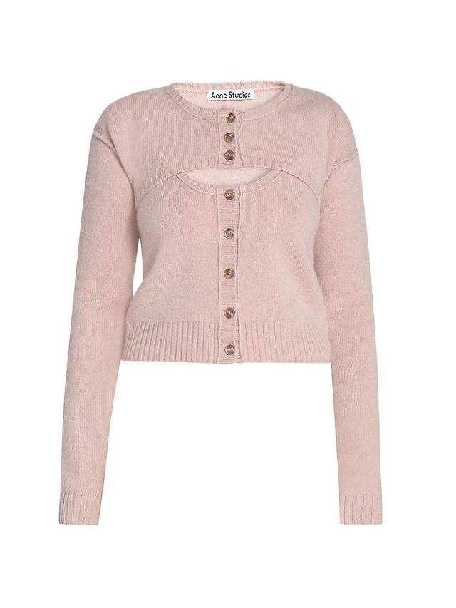 Womens Kileno Wool-Cashmere Layered Sweater Product Image