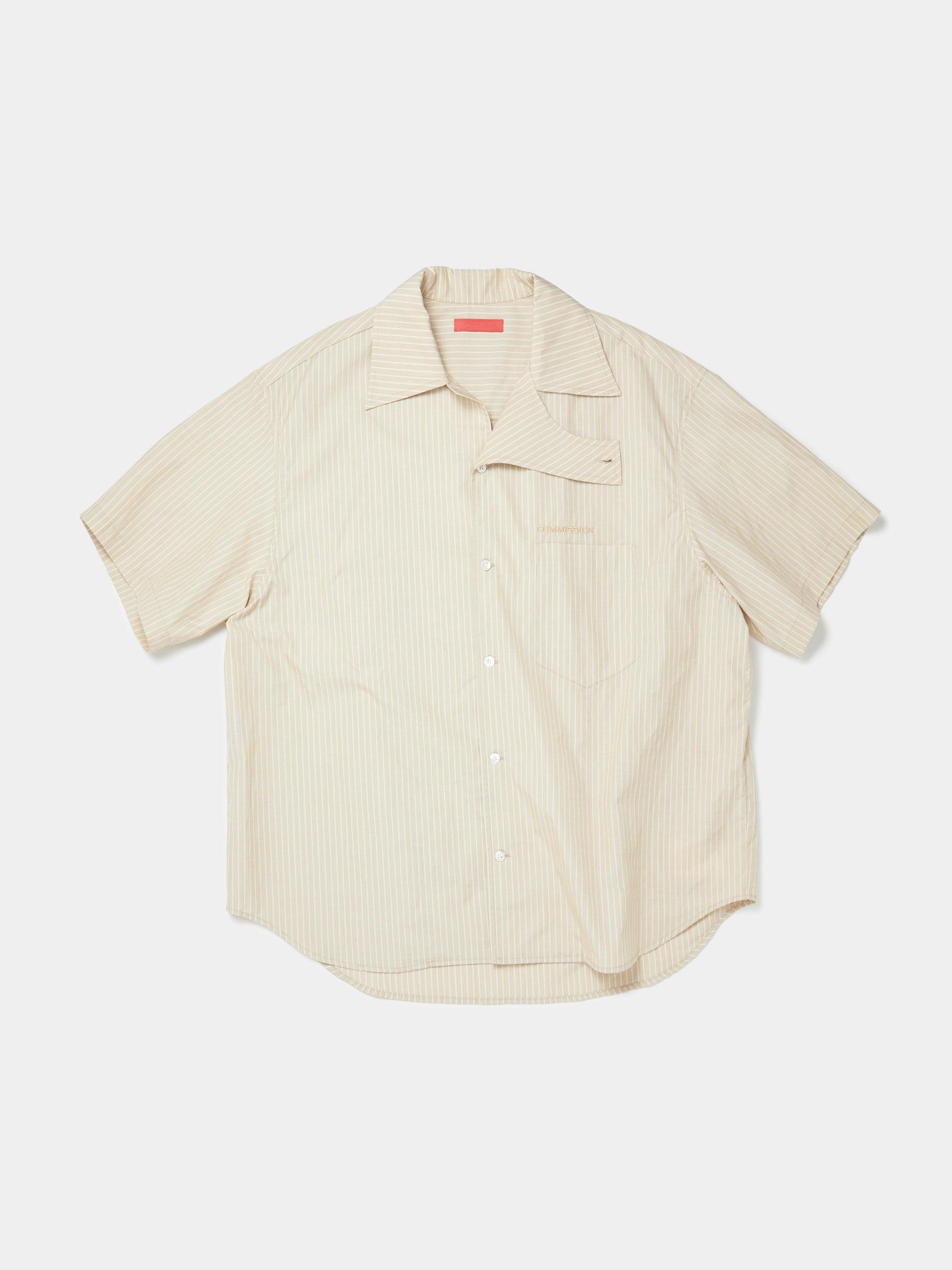 Uniform S/S Stripe Shirt (Butter) Product Image