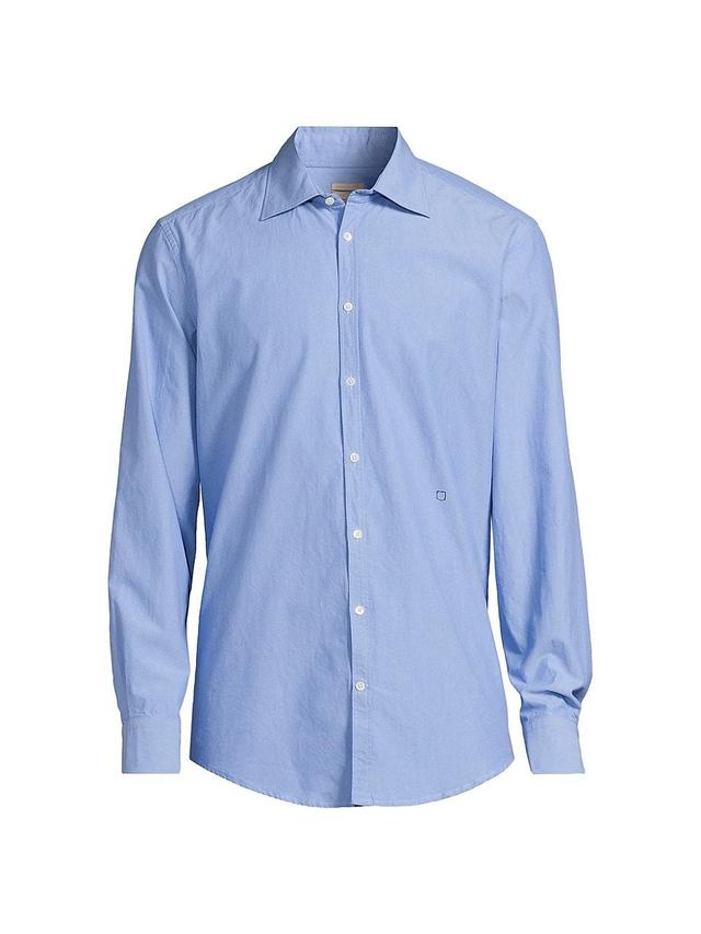 Mens Chambray Cotton Shirt Product Image