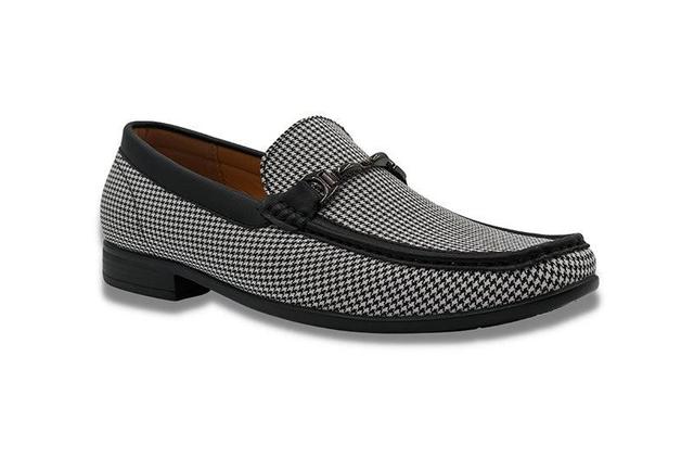 Black Houndstooth Loafer Product Image