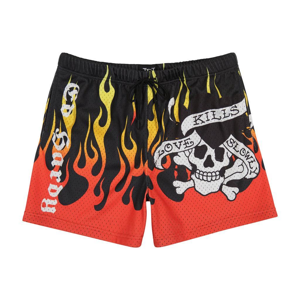 Fire LKS Skull Mens Short Product Image