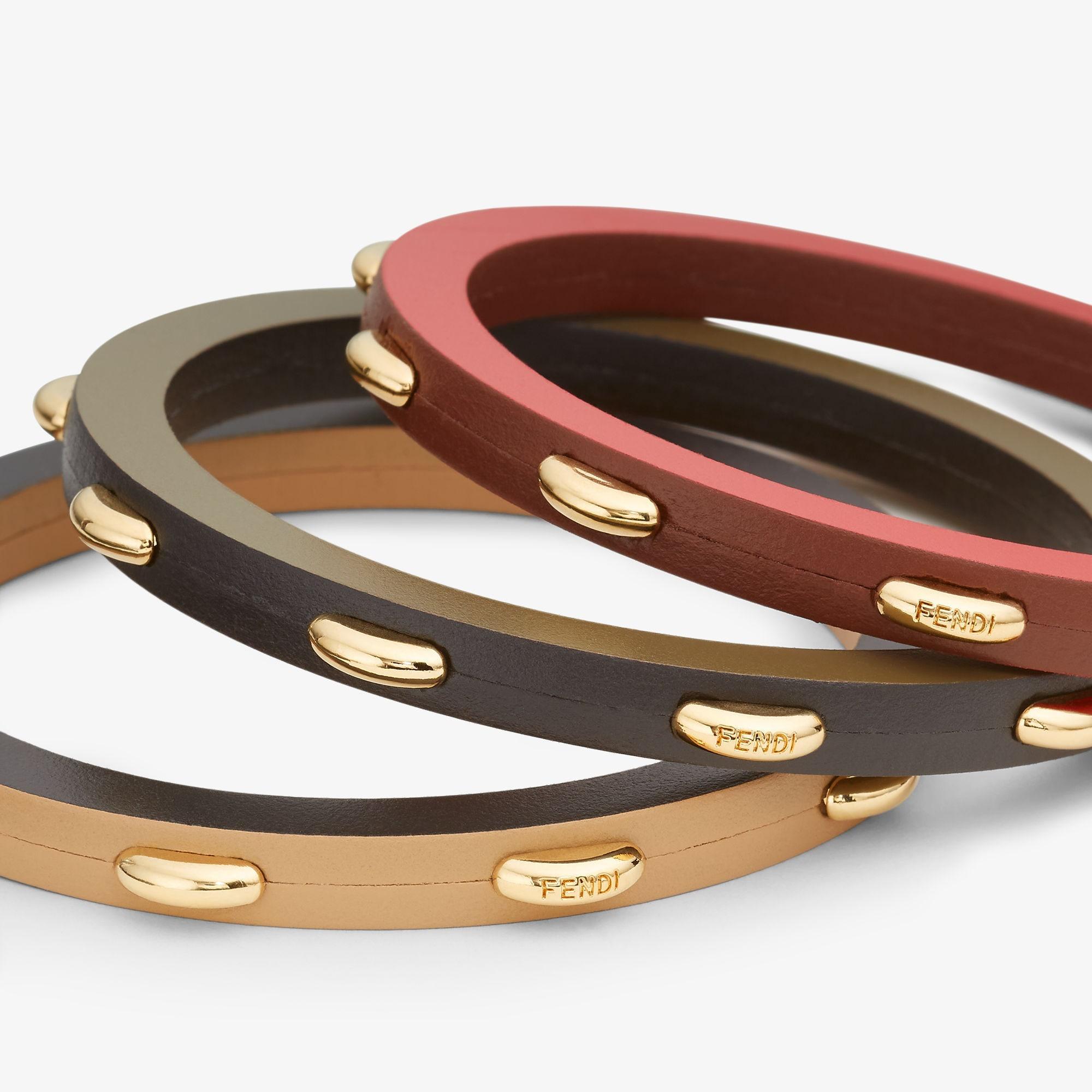 Fendi Filo Bracelet SetMulticolor leather Bangles Product Image