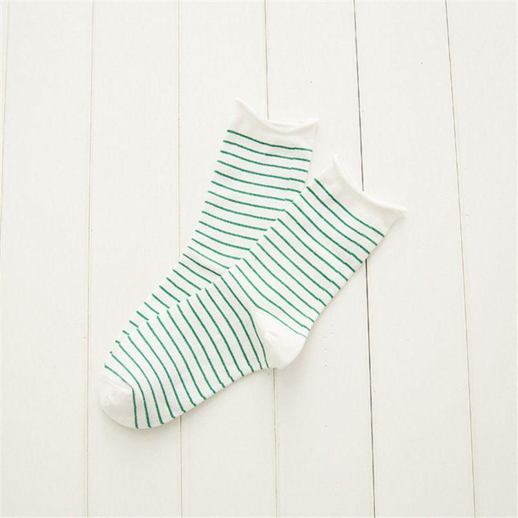 Striped Cotton Socks Product Image