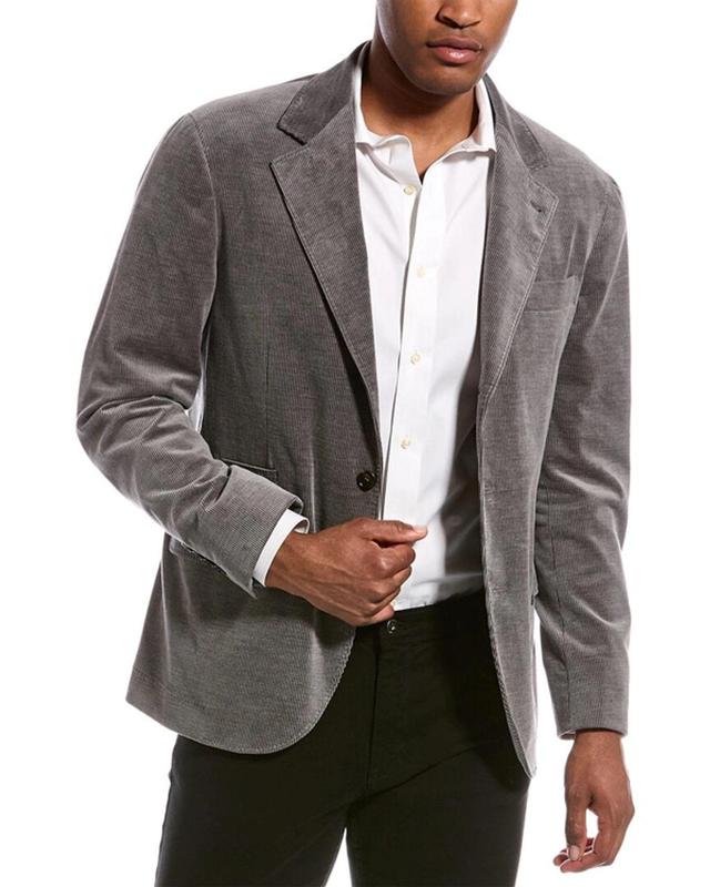 Corduroy Cashmere-blend Blazer In Multi Product Image