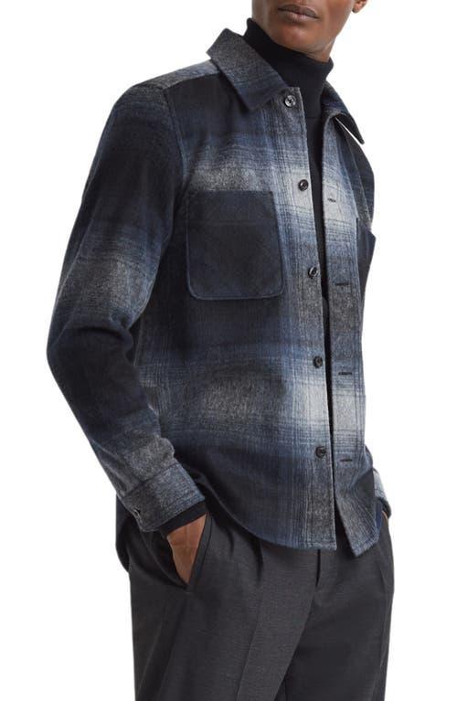 Reiss Idaho Plaid Shirt Jacket Product Image