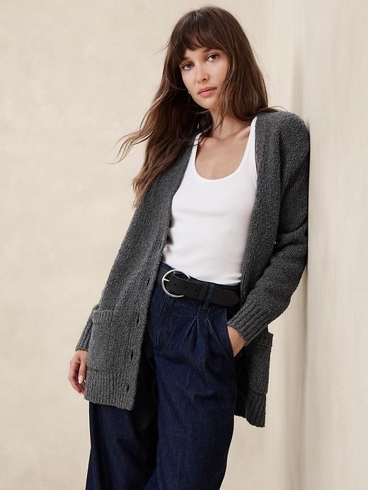 Boucle Cardigan Product Image