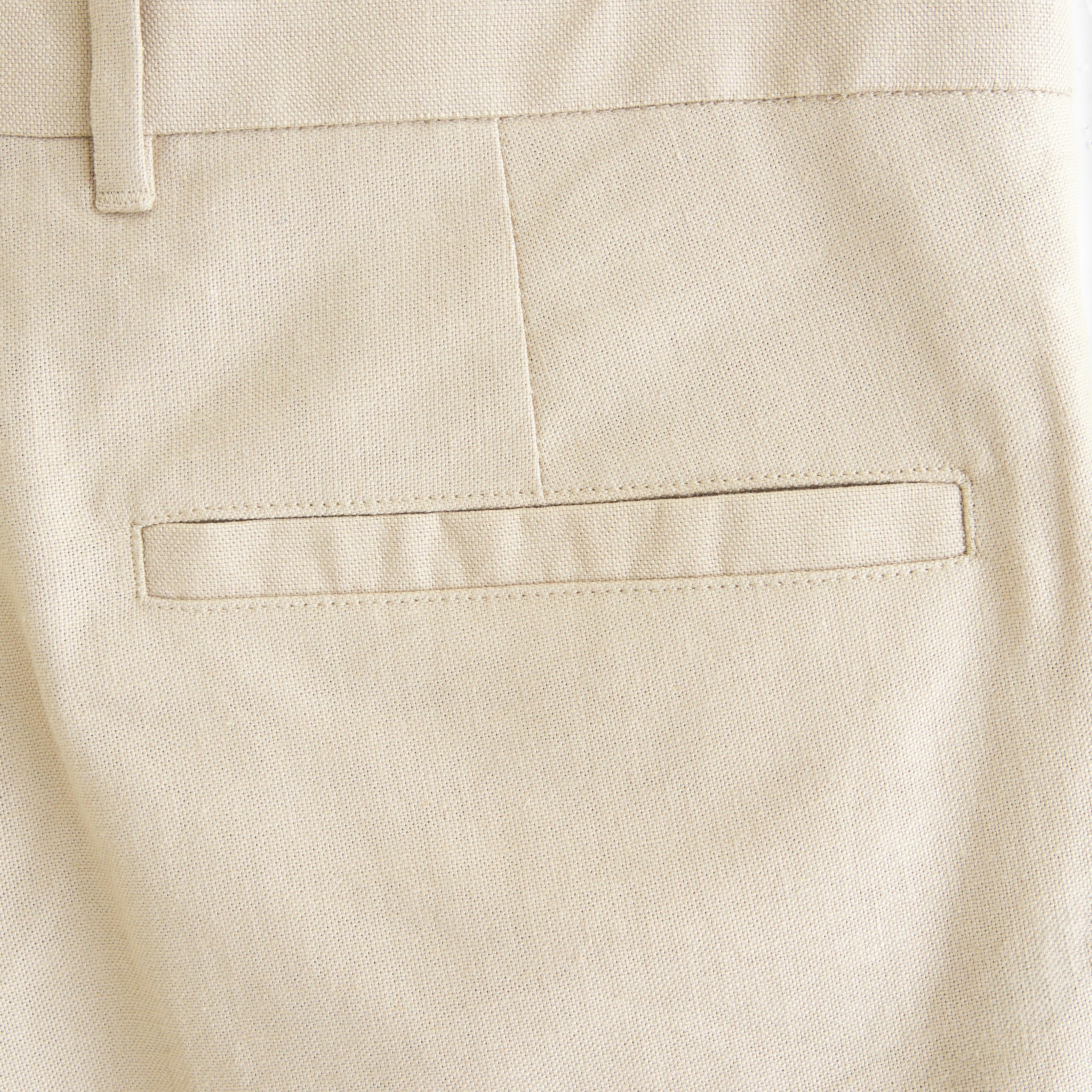 The A&F Collins Tailored Linen-Blend Suit Pant Product Image