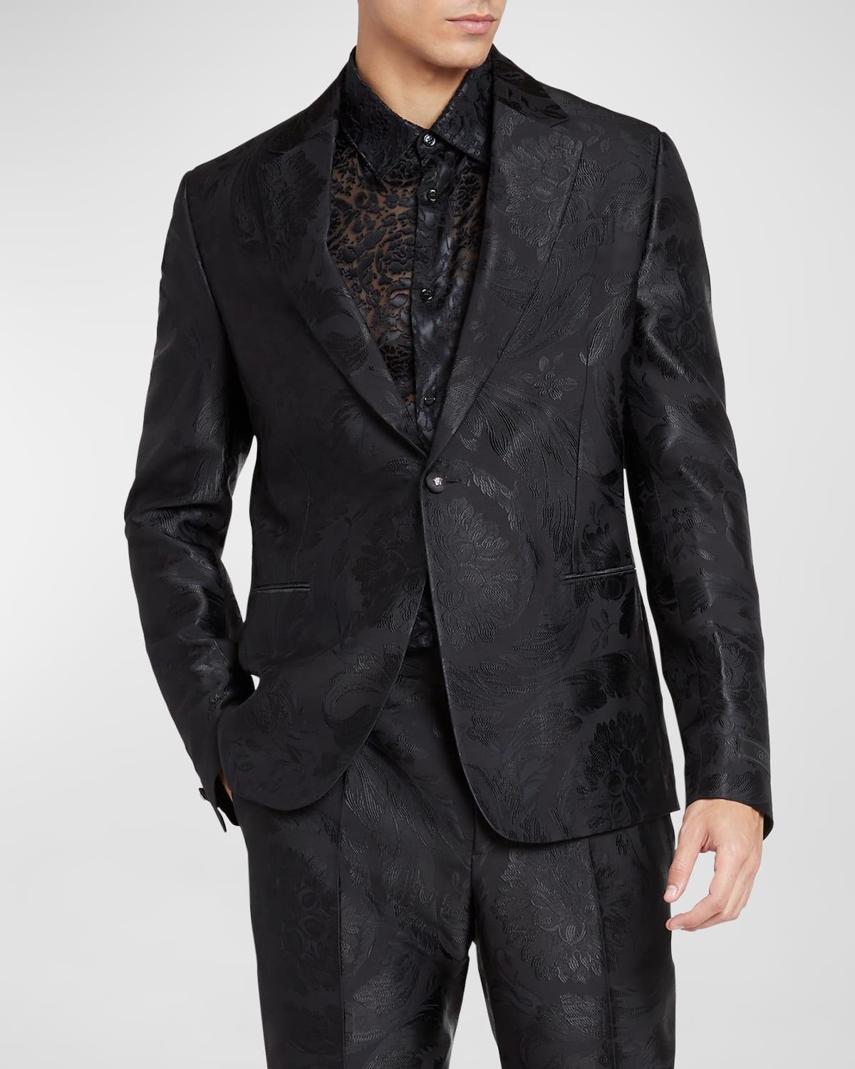 Mens Barocco Jacquard Tuxedo Jacket Product Image