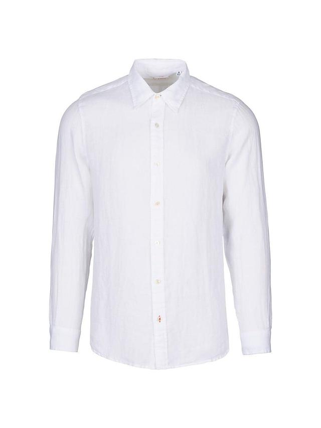 Swims Amalfi Linen Button-Up Shirt Product Image