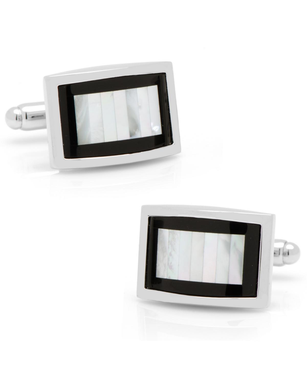 Onyx and Mother-of-Pearl Key Cufflinks Product Image