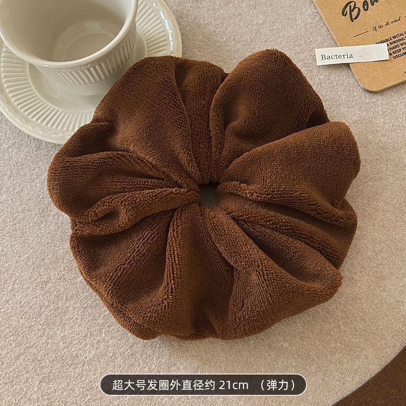 Plain Fleece Scrunchie Product Image