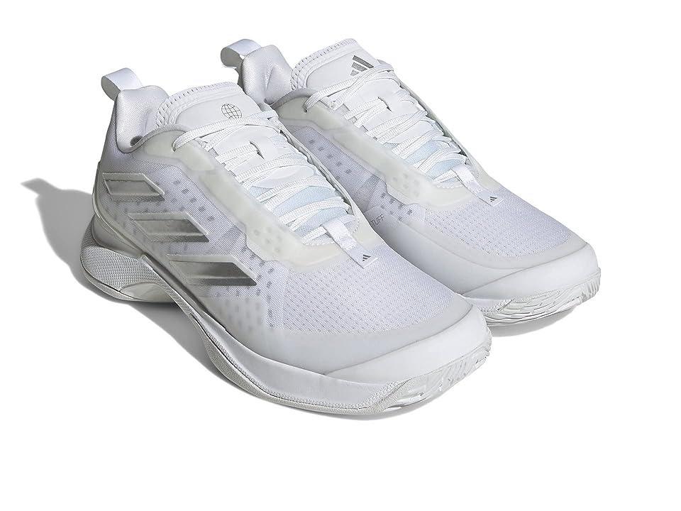 adidas Avacourt Silver Metallic/White) Women's Shoes Product Image