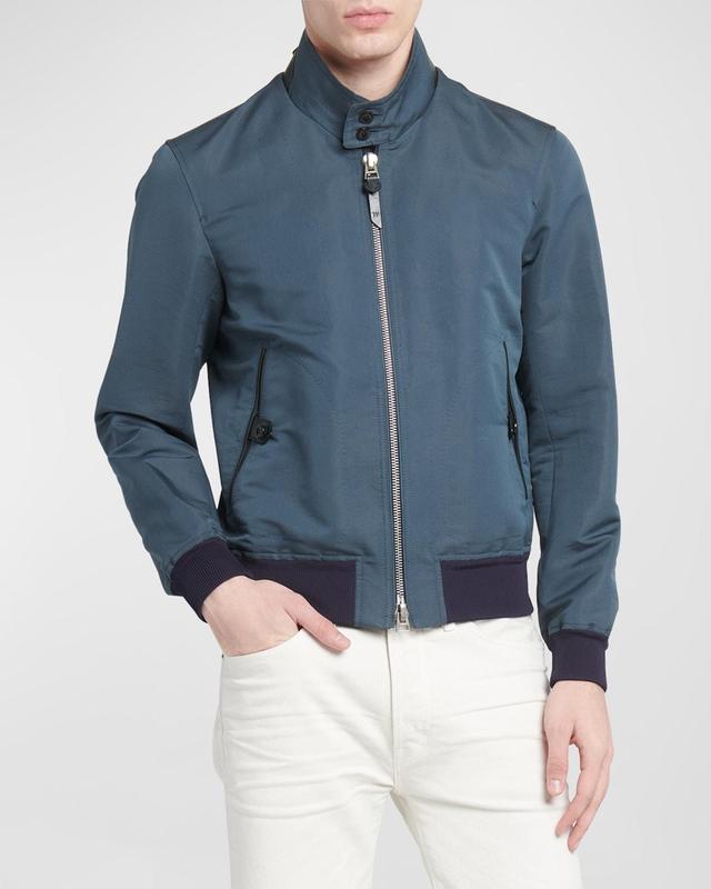 Mens Harrington Fine Poplin Blouson Jacket Product Image