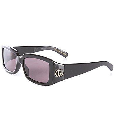 Gucci Womens GG1403S GG Corner 54mm Rectangle Sunglasses Product Image