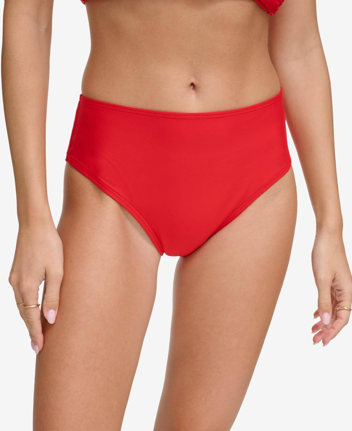 Dkny Womens Classic Mid Rise Bikini Bottoms Product Image