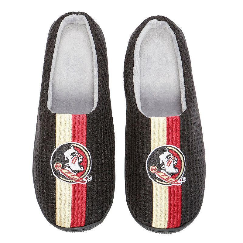 Mens FOCO Florida State Seminoles Team Stripe Memory Foam Slide Slippers Product Image