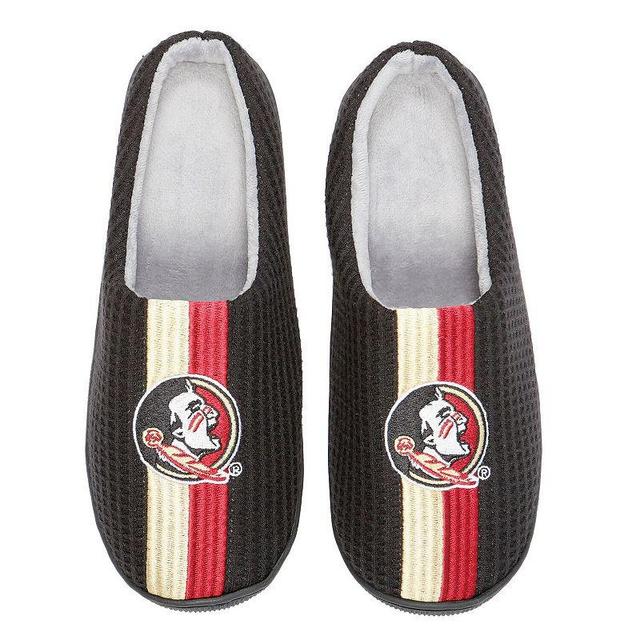 Mens FOCO Florida State Seminoles Team Stripe Memory Foam Slide Slippers Product Image