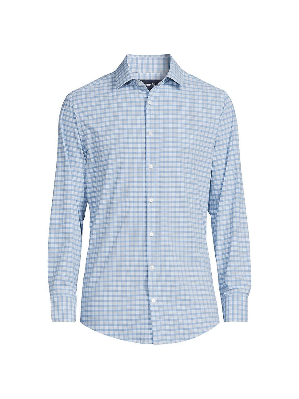 Mens Monaco Long-Sleeve Button-Front Shirt Product Image