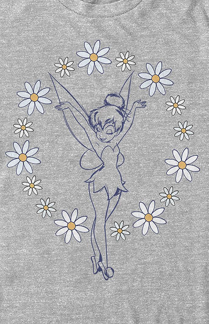 Women's Tinkerbell Spring Daisies T-Shirt Product Image