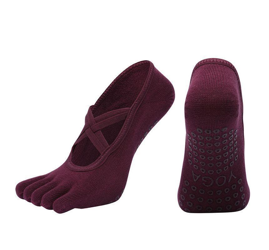 Plain Yoga Toe Socks Product Image