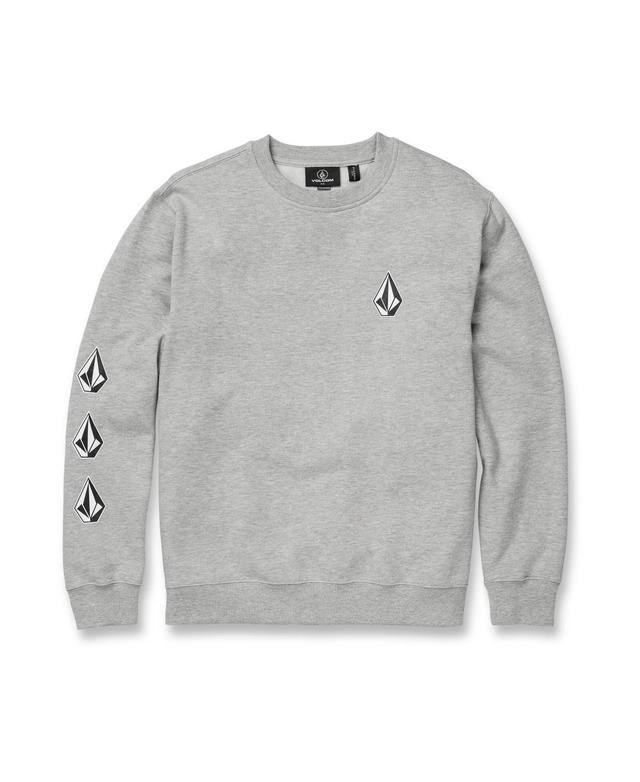 Volcom Mens Iconic Stone Crew Neck Sweatshirt Product Image