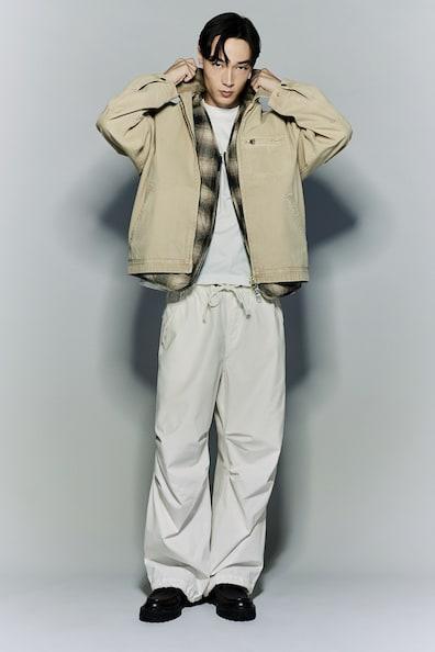 Loose Fit Parachute Pants Product Image