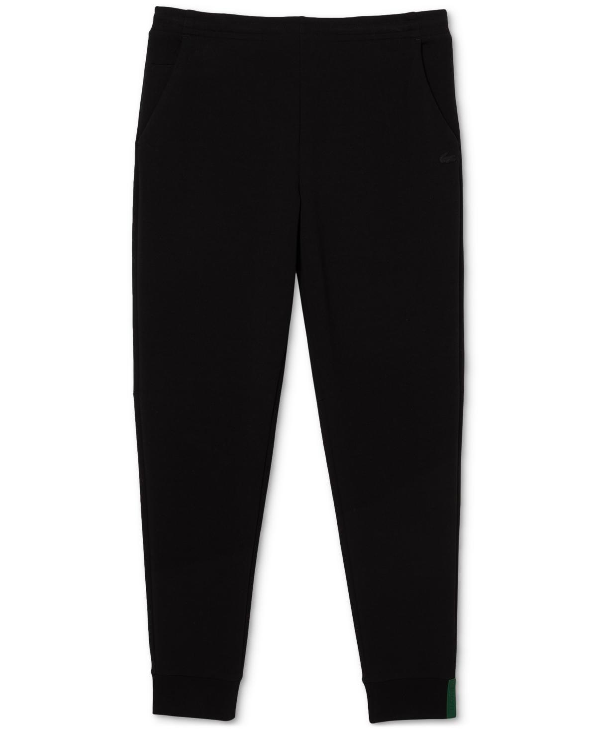 Lacoste Mens Solid Active Double Face Track Pants Product Image