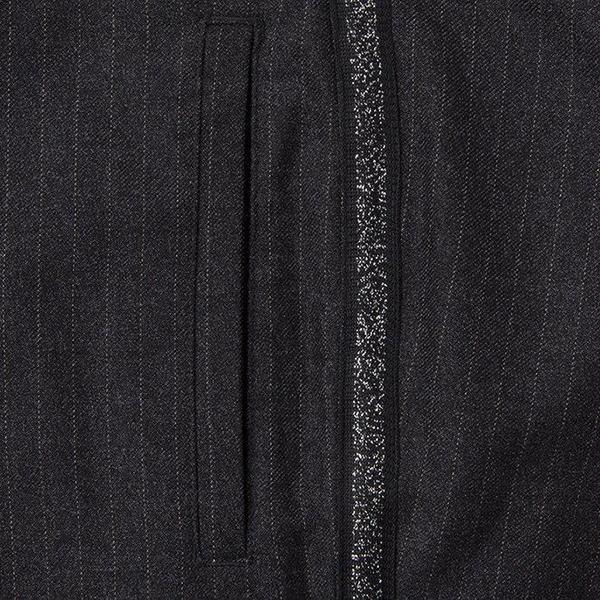 Arden Trouser - Black Pinstripe Male Product Image