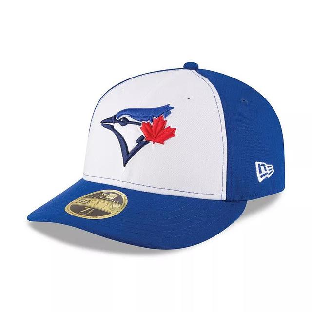 Mens New Era White/Royal Toronto Blue Jays 2017 Authentic Collection On-Field Low Profile 59FIFTY Fitted Hat Product Image