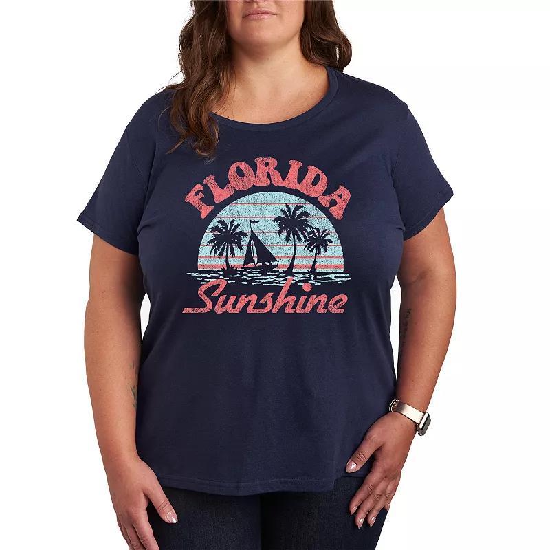 Plus Florida Graphic Tee, Womens Product Image