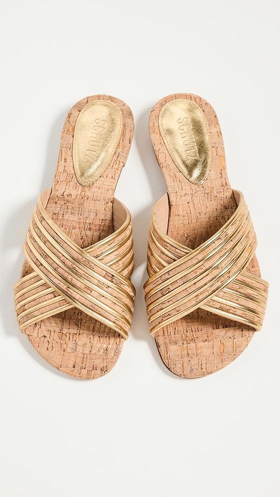 Schutz Latifah Flat Sandals | Shopbop Product Image