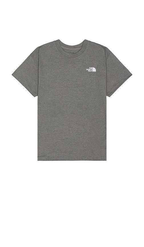 The North Face Men's Short Sleeve Evolution Box Fit T-shirt Grey. (also in L, S, XL/1X). Product Image