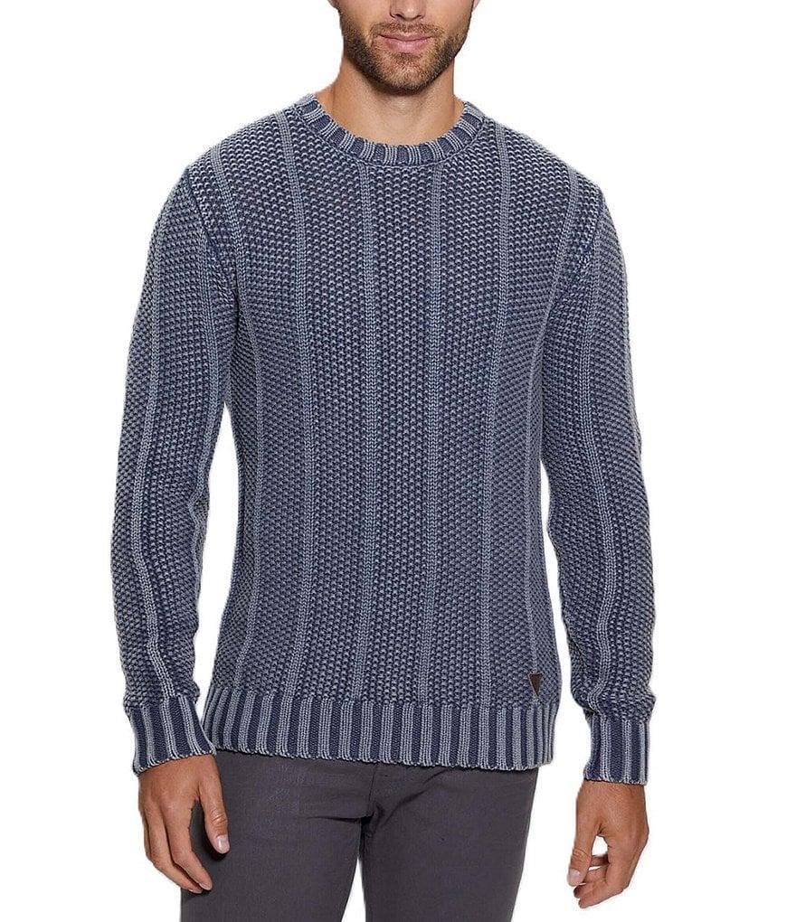 Guess Eli Treated Stitched Sweater Product Image