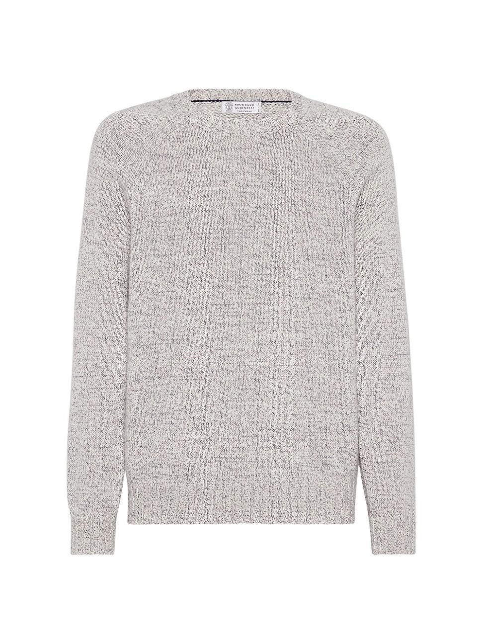 Mens Moulin Cashmere Sweater with Raglan Sleeves Product Image