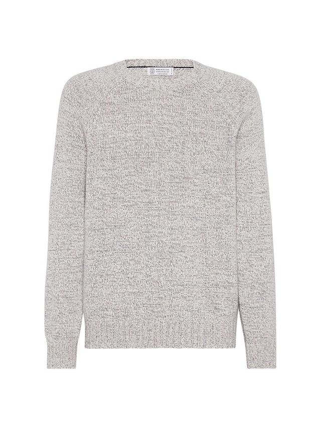 Mens Moulin Cashmere Sweater with Raglan Sleeves Product Image