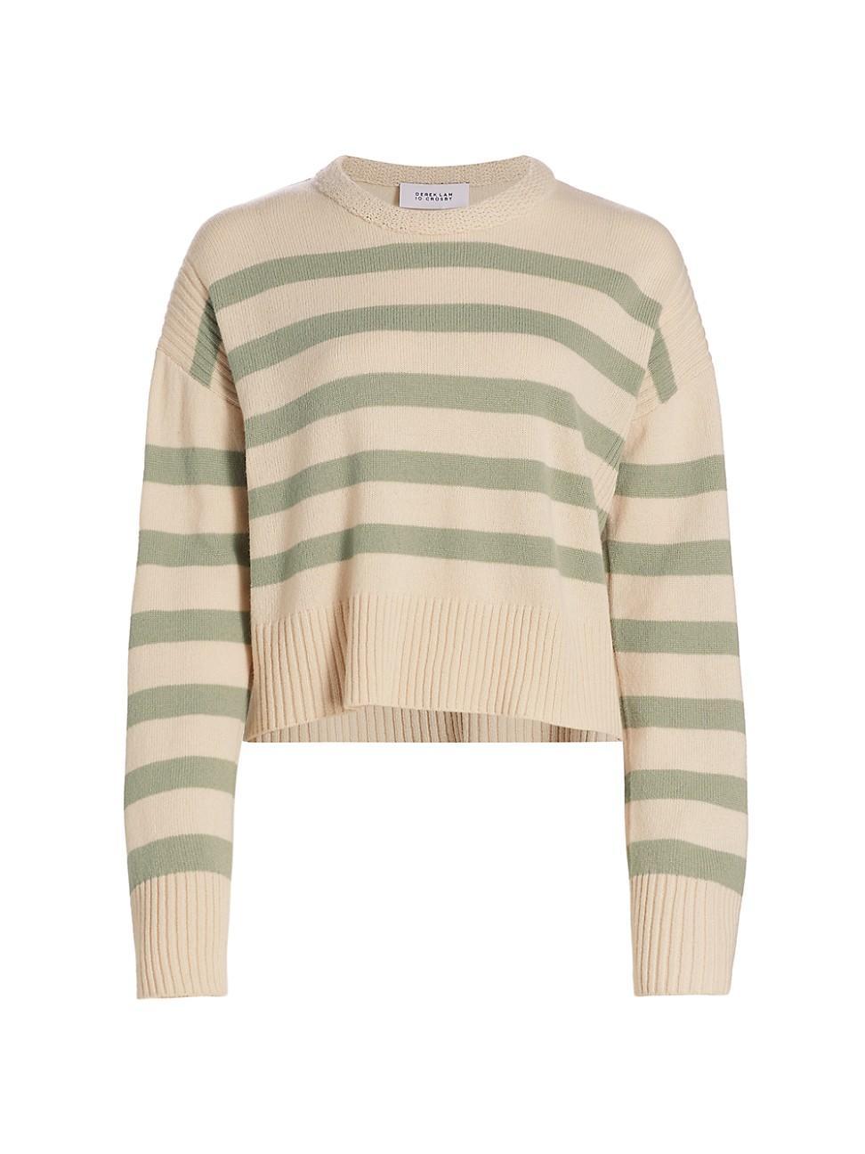 Womens Farah Stripe Wool Sweater Product Image