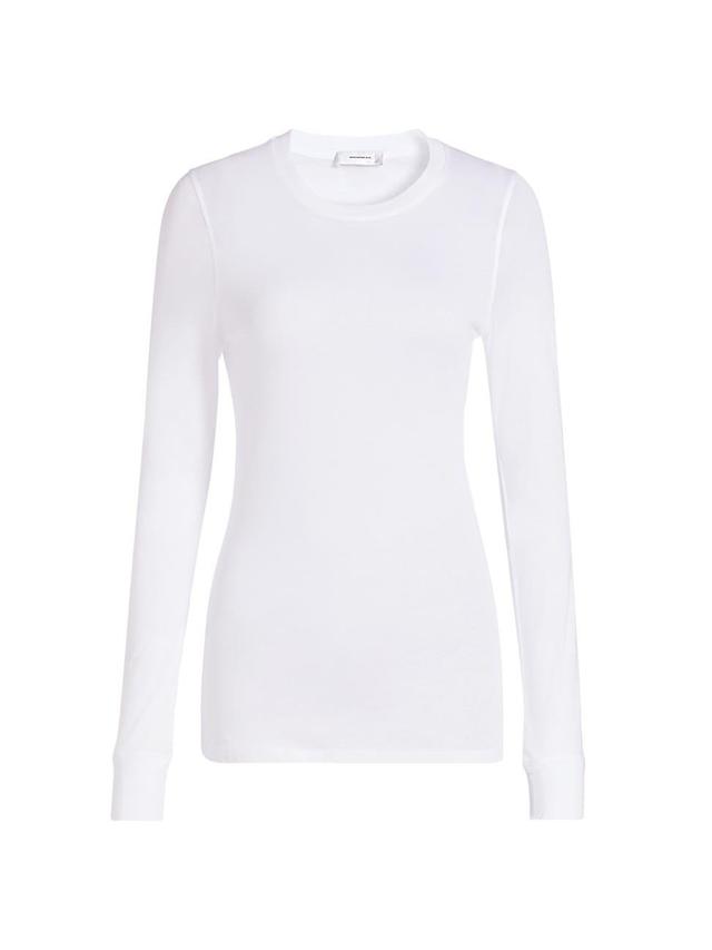 Womens Slim-Fit Long-Sleeve T-Shirt Product Image