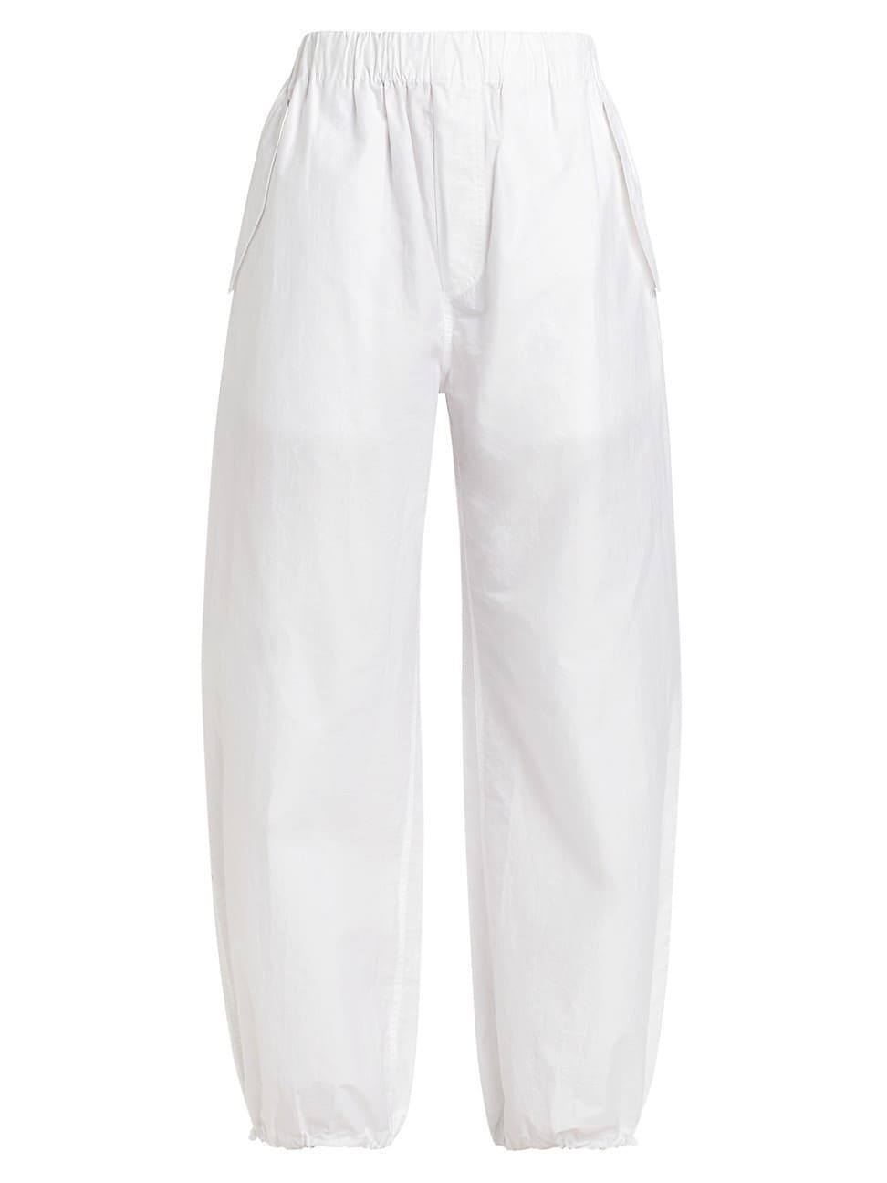 Womens Beach Cotton-Blend Pants Product Image