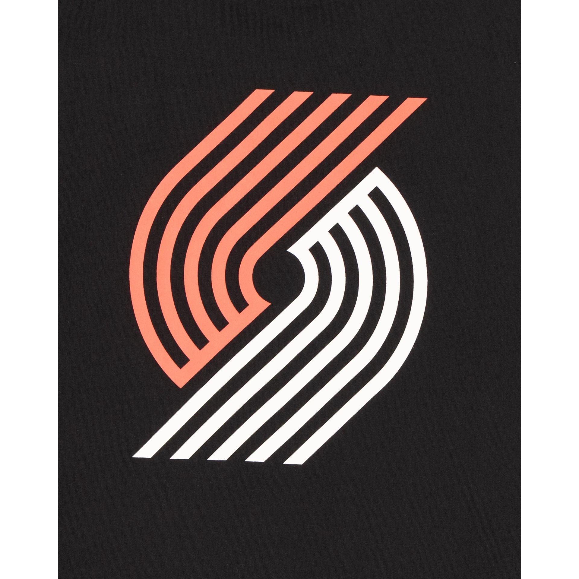 Portland Trail Blazers 2023 City Edition Black T-Shirt Male Product Image