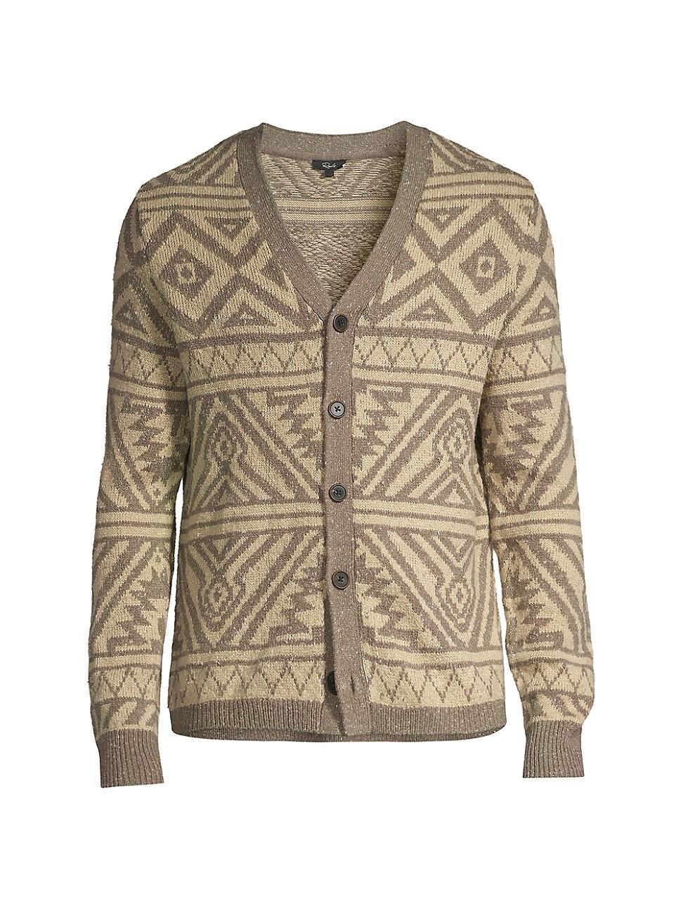 Mens Duran Jacquard Cardigan Product Image