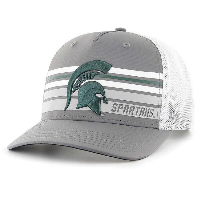 Mens 47 Charcoal Michigan State Spartans Brrr Altitude Trucker Snapback Hat Product Image