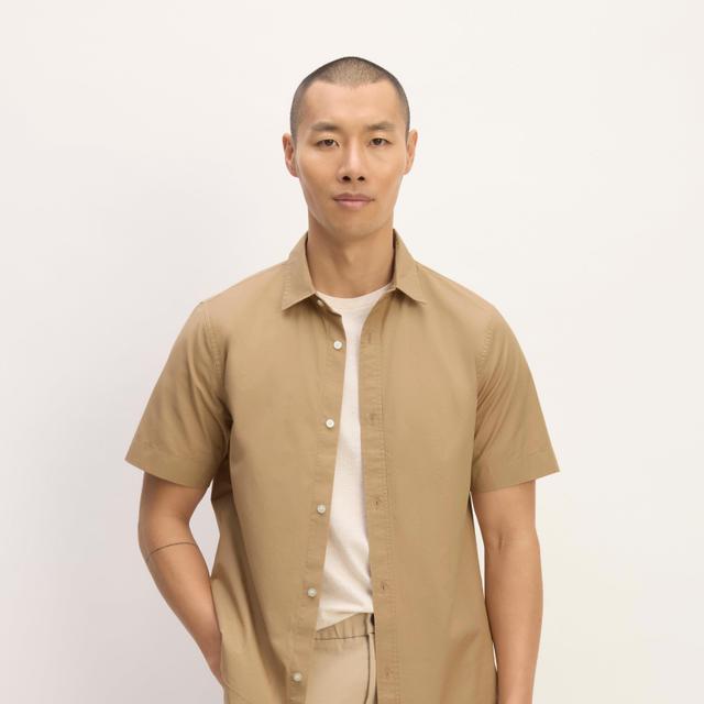 Mens Supima Short-Sleeve Poplin Shirt by Everlane Product Image