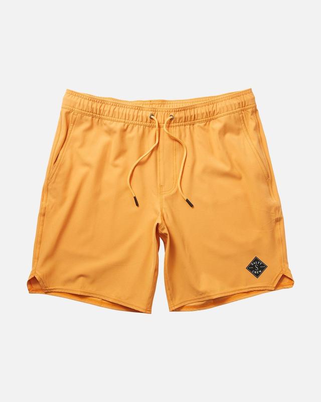 Lowtide Orange Elastic Boardshort Male Product Image