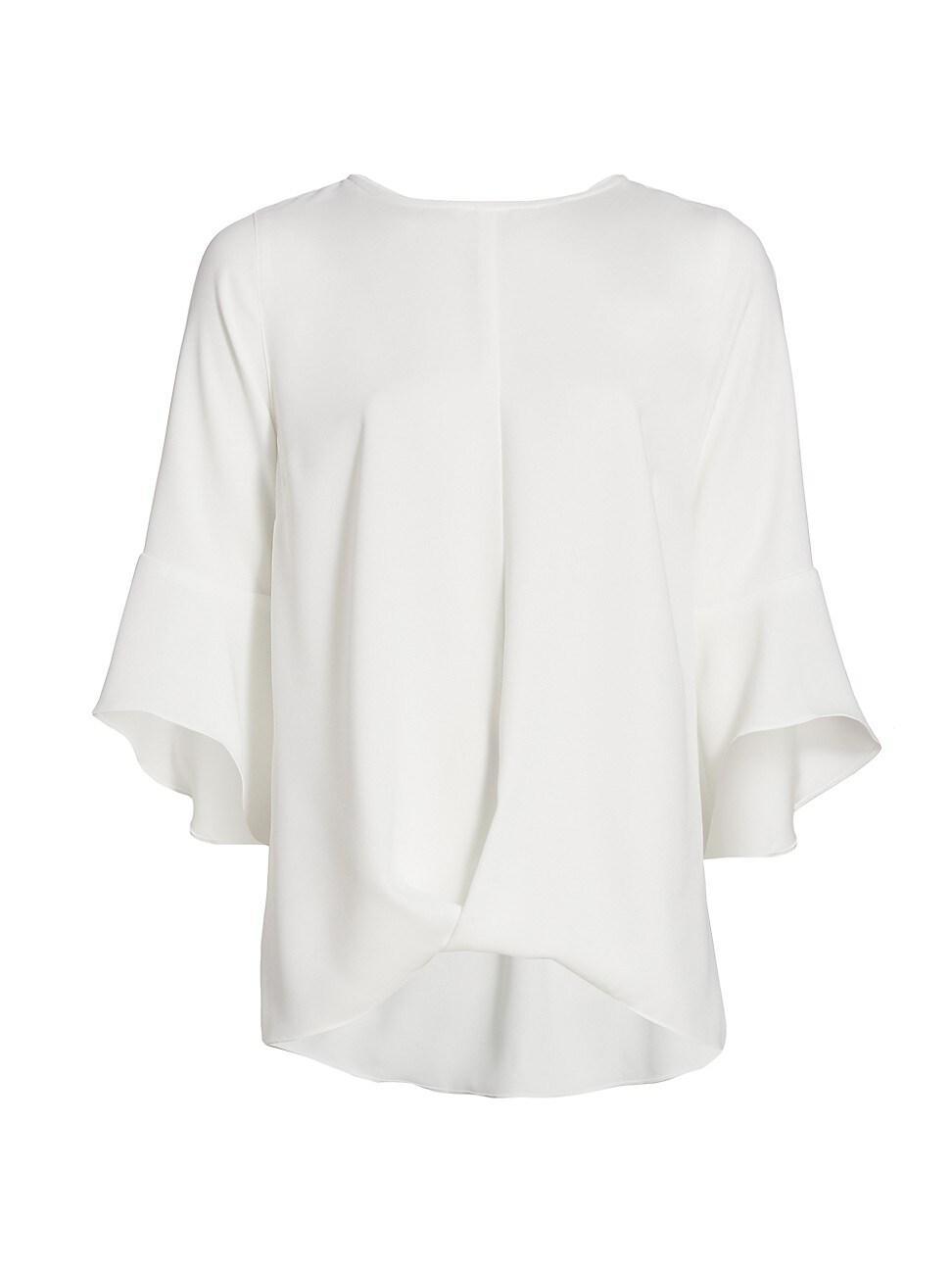 Womens Crepe Suzette Twist Top Product Image