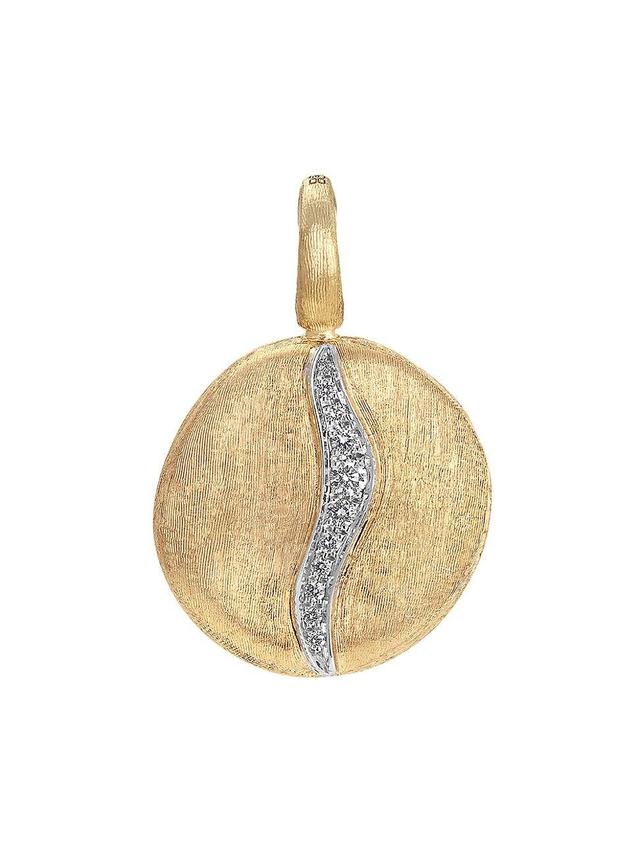 Womens Jaipur Pendants 18K Gold & Diamond Pendant Product Image