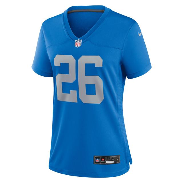 Jahmyr Gibbs Detroit Lions Nike Women's NFL Game Football Jersey Product Image