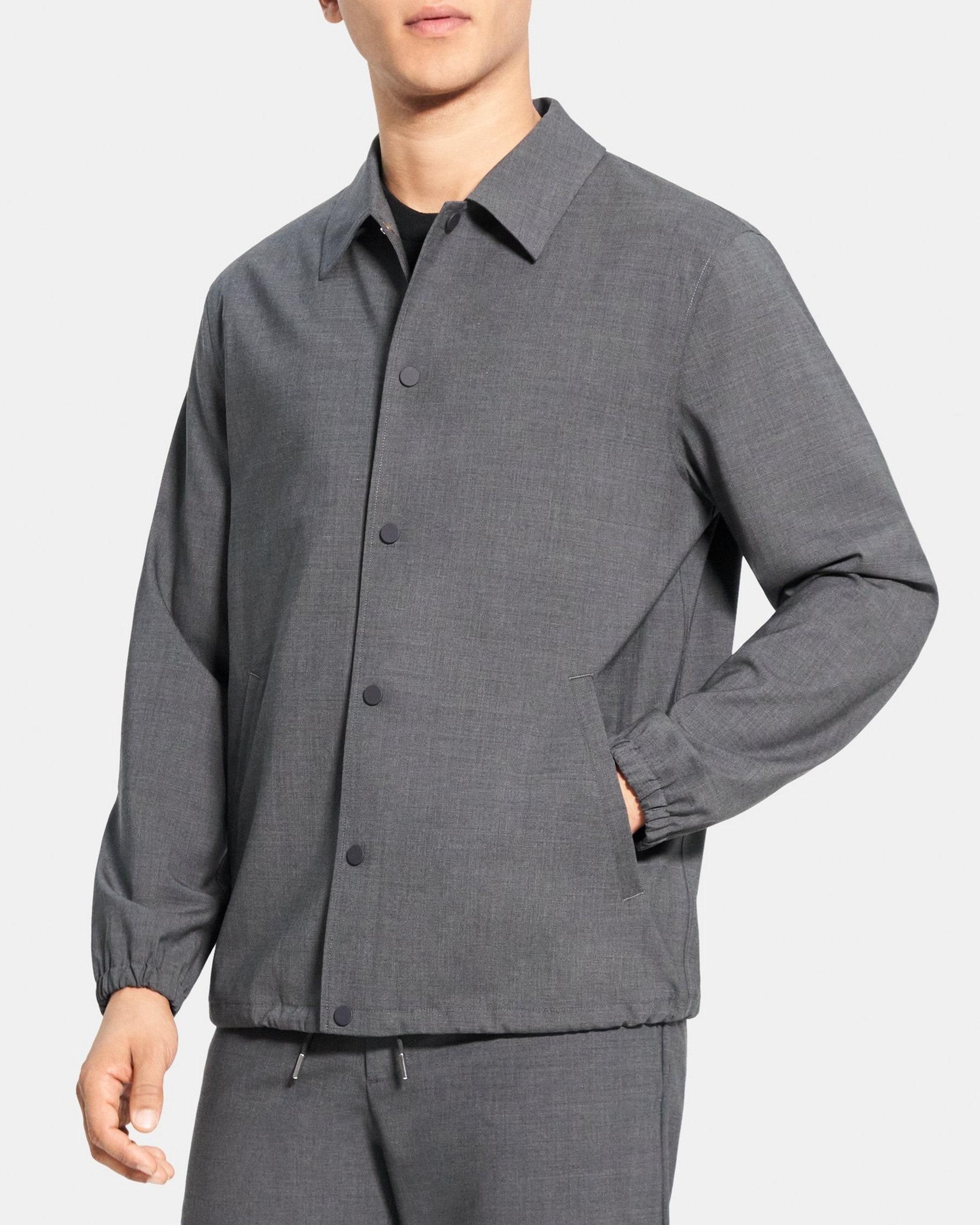 Coach Jacket in Stretch Wool Product Image